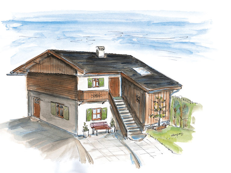 Foto van exterieur van Vakantiehuis Mayrhofen