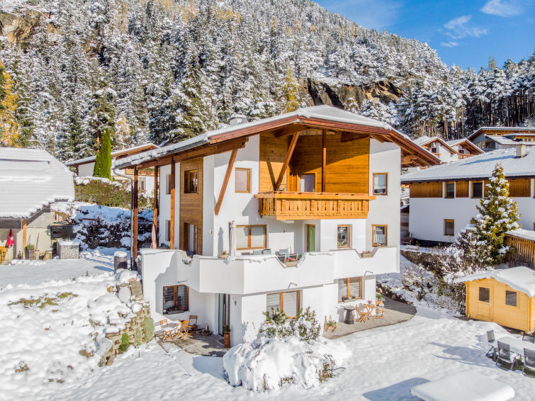 Foto van exterieur van Appartement Ötzin de winter Foto van exterieur van Appartement Ötzin de winter