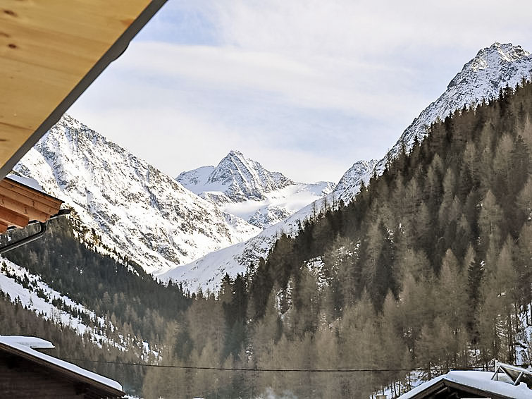 Foto van exterieur van Appartement Längenfeldin de winter Foto van exterieur van Appartement Längenfeldin de winter