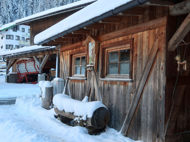 Foto van exterieur van Appartement Feichten im Kaunertalin de winter