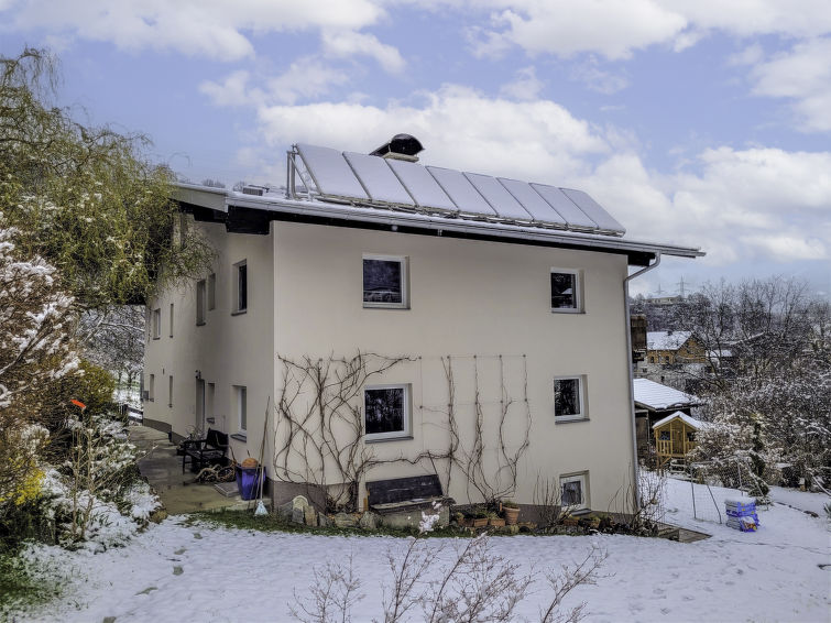 Foto van exterieur van Appartement Piansin de winter