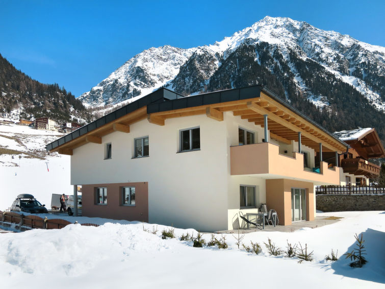 Foto van exterieur van Appartement Längenfeldin de winter Foto van exterieur van Appartement Längenfeldin de winter