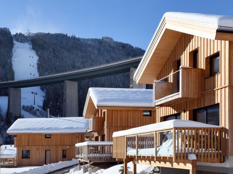 Foto van exterieur van Vakantiehuis Steinach am Brennerin de winter