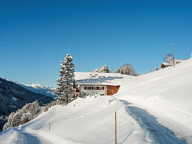 Foto van exterieur van Appartement Blonsin de winter
