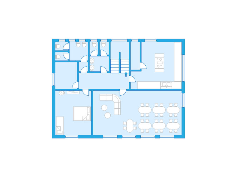 Foto van wonen van Vakantiehuis Laterns