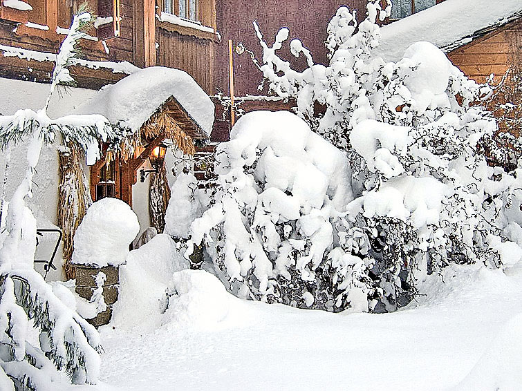 Foto van exterieur van Vakantiehuis Sankt Gallenkirchin de winter