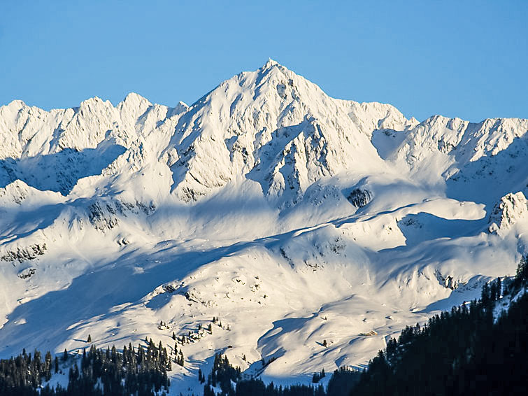 Foto van exterieur van Appartement Schrunsin de winter