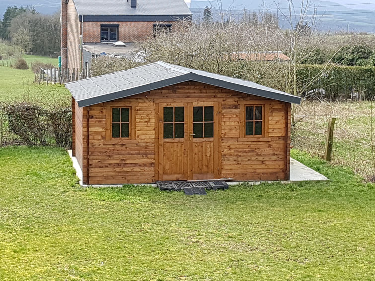 Foto van exterieur van Vakantiehuis Mesnil-Saint-Blaisein de winter