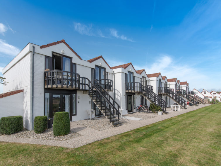 Foto van exterieur van Appartement De Haan