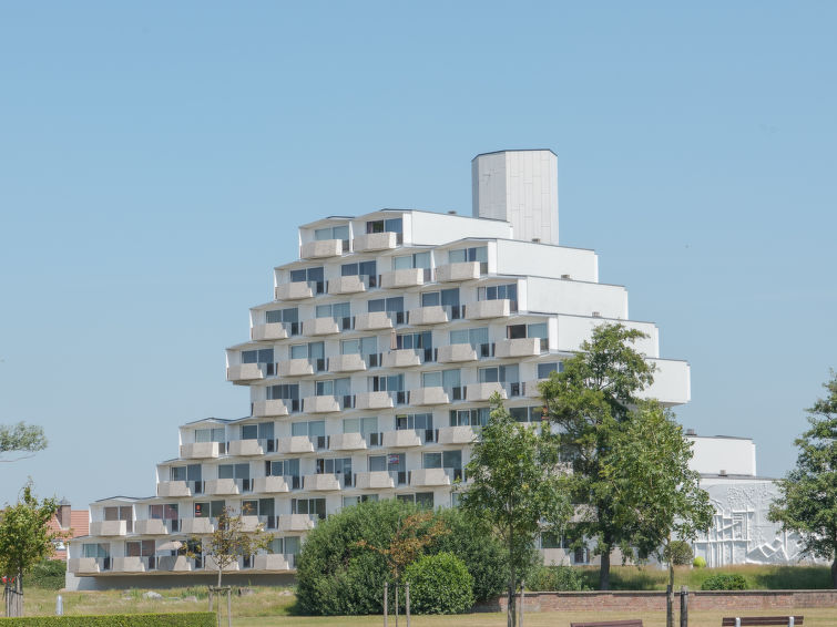 Foto van exterieur van Appartement De Haan
