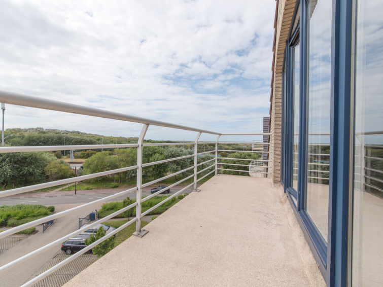 Foto van exterieur van Appartement De Haan