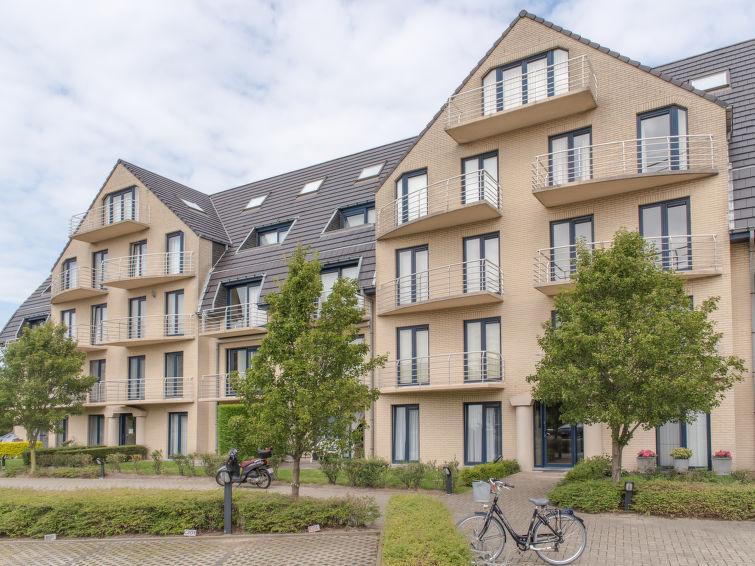 Foto van exterieur van Appartement De Haan