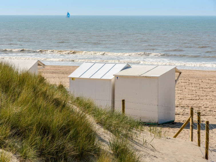 Foto van exterieur van Appartement De Haan