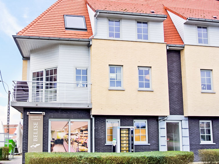 Foto van exterieur van Appartement De Haan