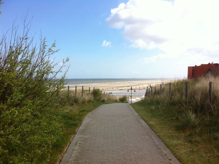 Foto van exterieur van Appartement De Haan