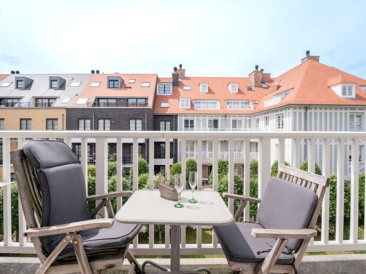 Foto van exterieur van Appartement De Haan