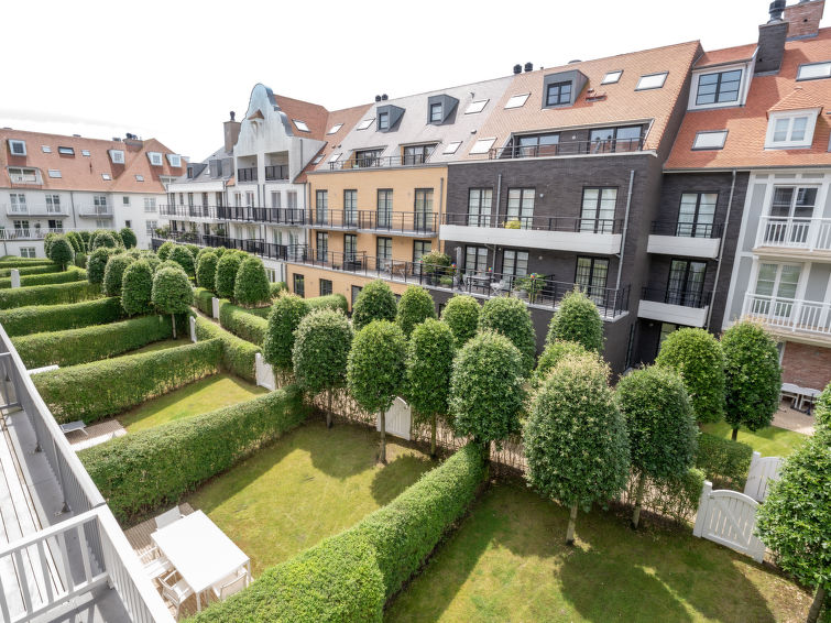 Foto van exterieur van Appartement De Haan