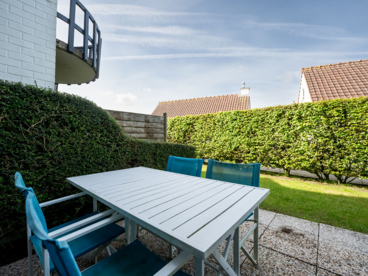 Foto van exterieur van Appartement De Haan