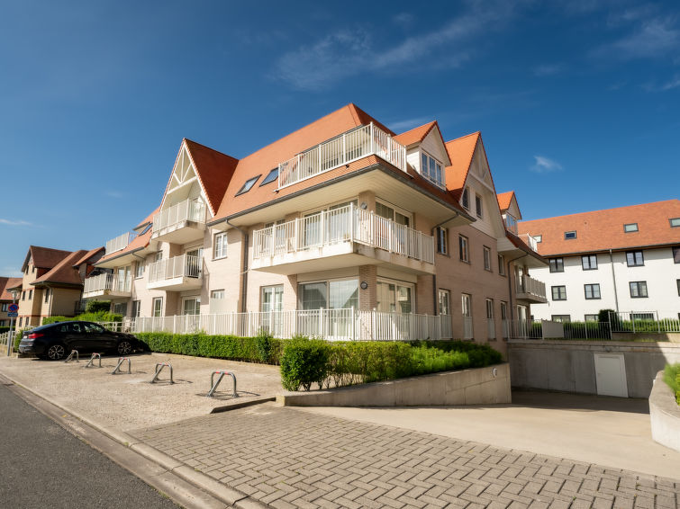 Foto van exterieur van Appartement De Haan
