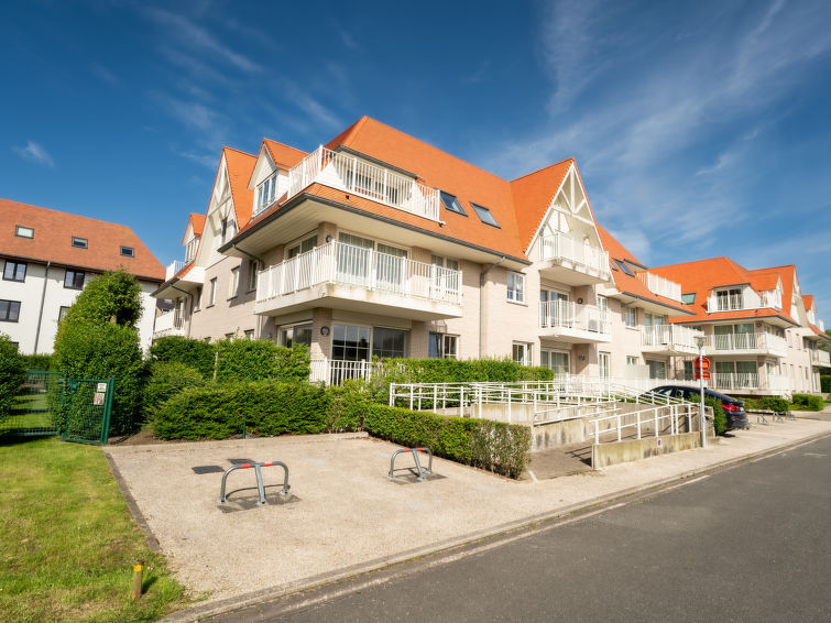 Foto van exterieur van Appartement De Haan