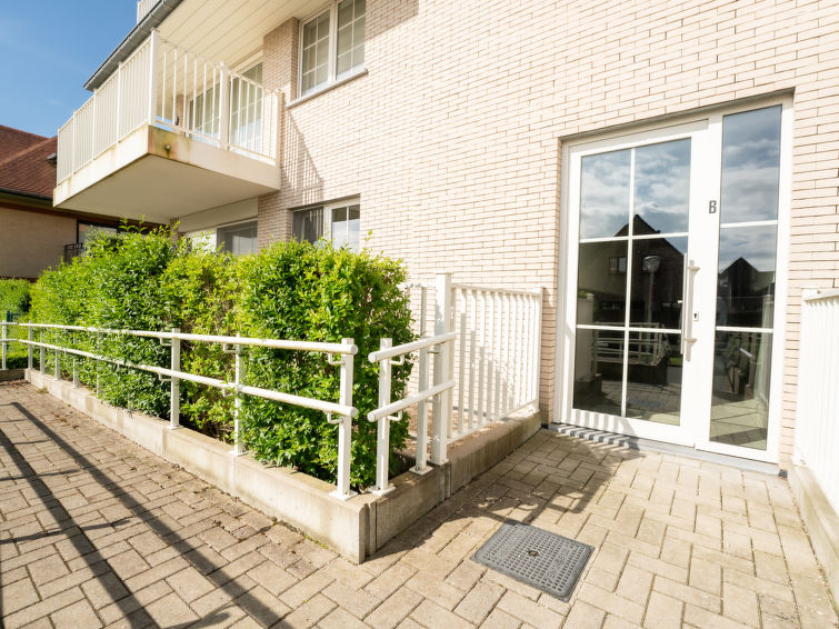 Foto van exterieur van Appartement De Haan