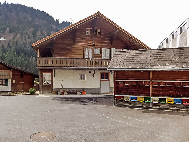 Foto van exterieur van Vakantiehuis Jaun