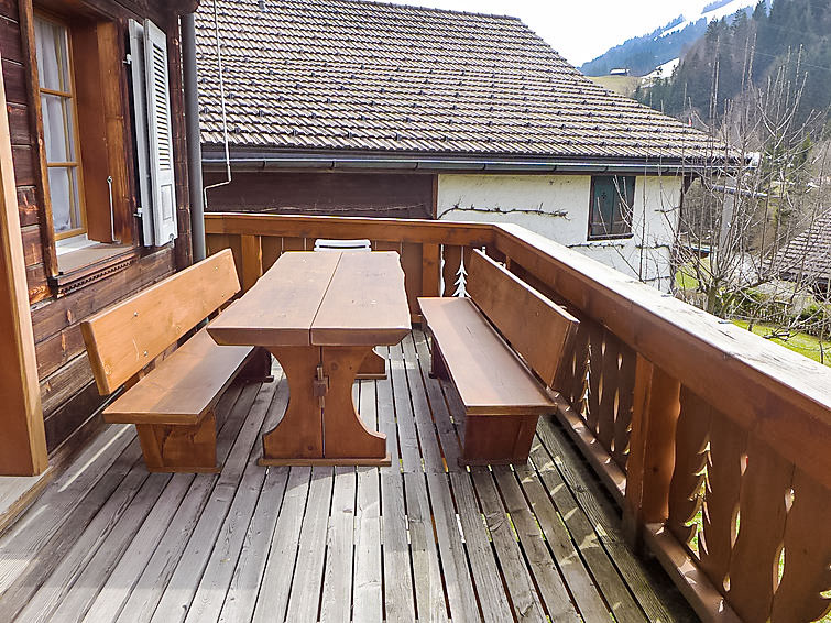 Foto van exterieur van Vakantiehuis Jaun