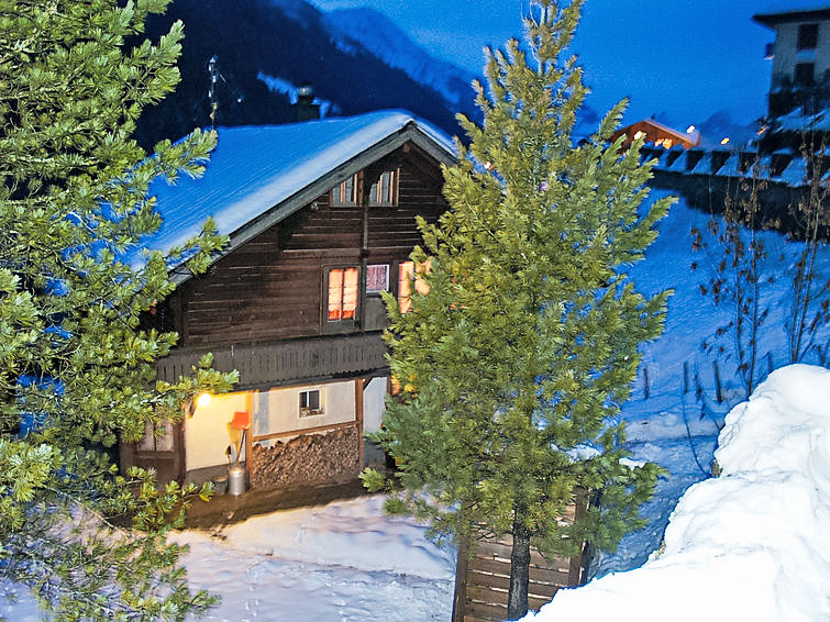 Foto van exterieur van Vakantiehuis Jaunin de winter