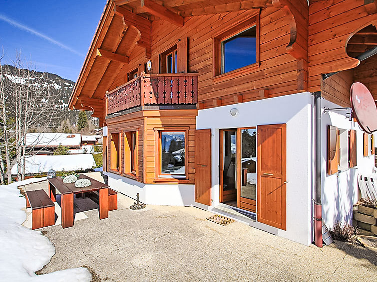Foto van exterieur van Vakantiehuis Villarsin de winter