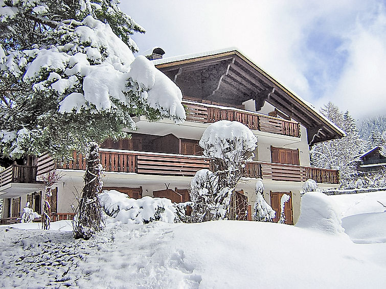 Foto van exterieur van Appartement Villarsin de winter