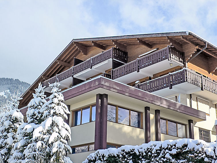 Foto van exterieur van Appartement Villarsin de winter