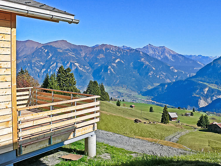 Foto van exterieur van Vakantiehuis Urmein