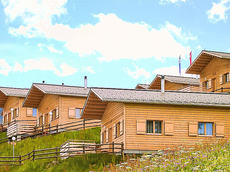 Foto van exterieur van Vakantiehuis Urmein