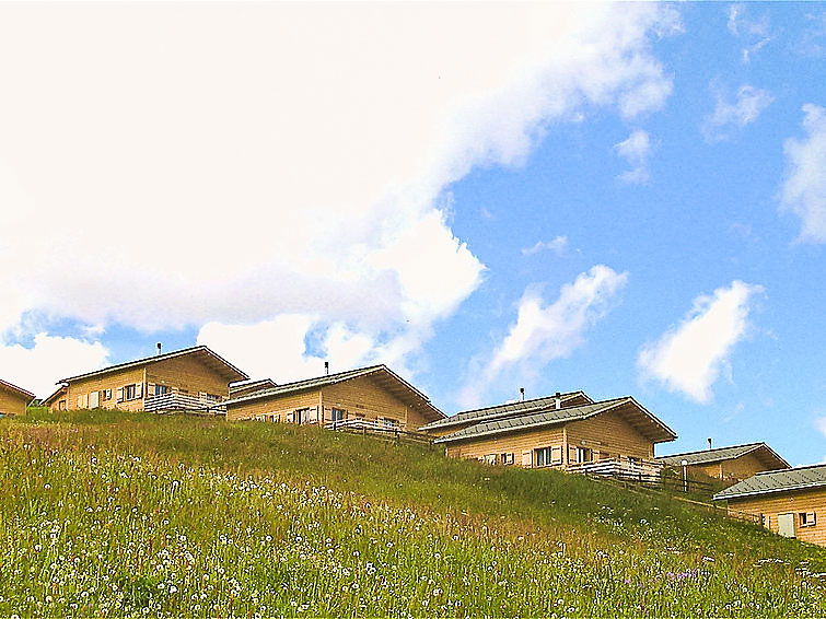 Foto van exterieur van Vakantiehuis Urmein