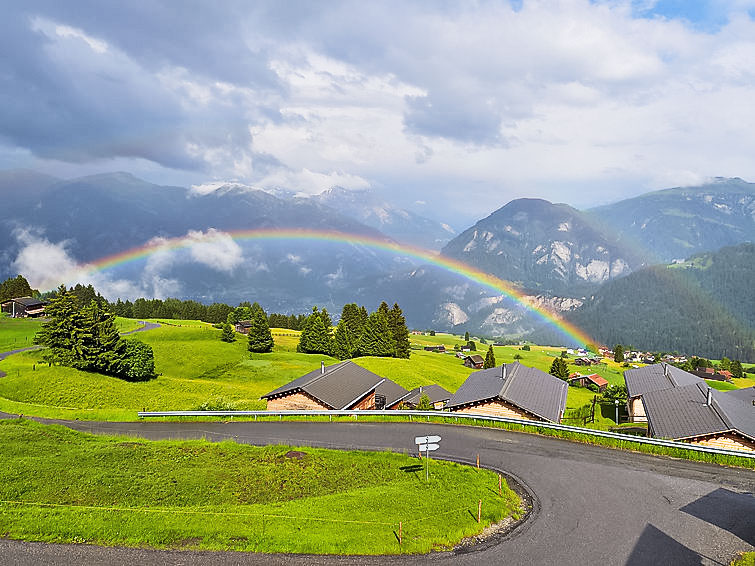 Foto van exterieur van Vakantiehuis Urmein