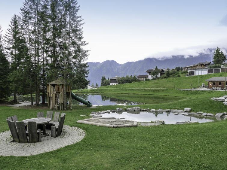 Foto van exterieur van Vakantiehuis Urmein