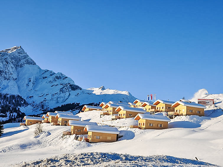 Foto van exterieur van Vakantiehuis Urmeinin de winter