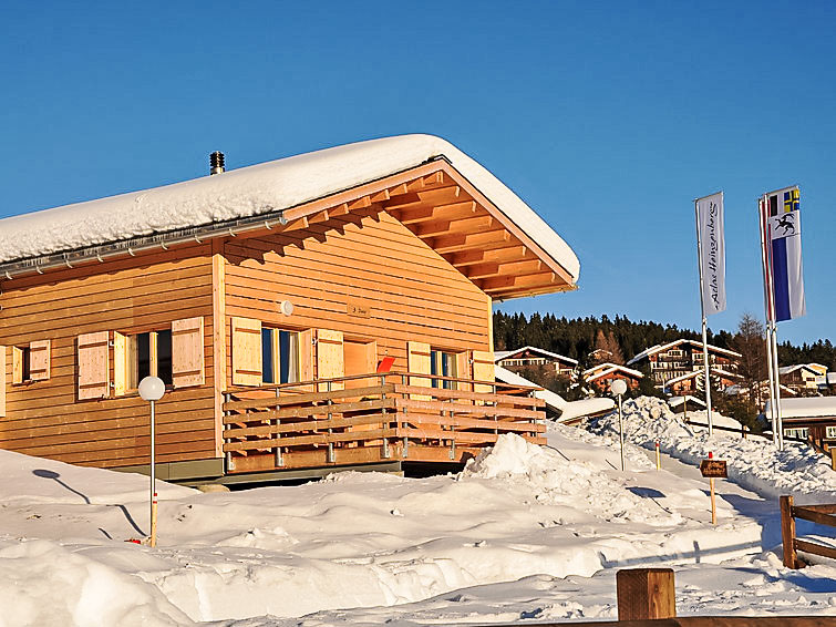 Foto van exterieur van Vakantiehuis Urmeinin de winter
