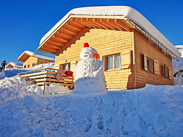 Foto van exterieur van Vakantiehuis Urmeinin de winter