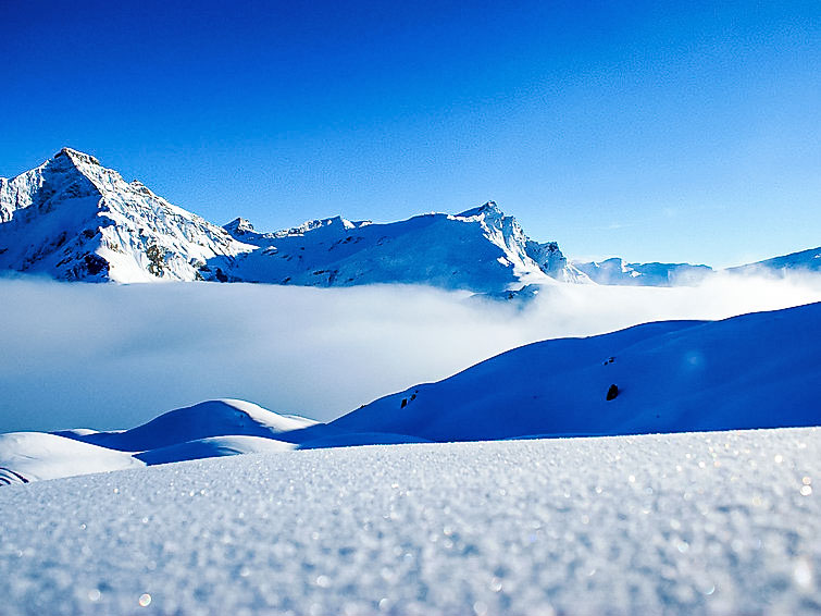 Foto van exterieur van Vakantiehuis Urmeinin de winter
