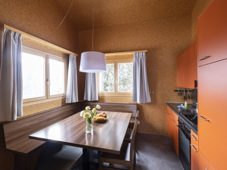 Foto van wonen van Vakantiehuis Urmein