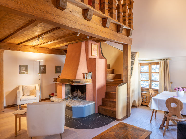 Foto van wonen van Vakantiehuis La Punt-Chamues-ch