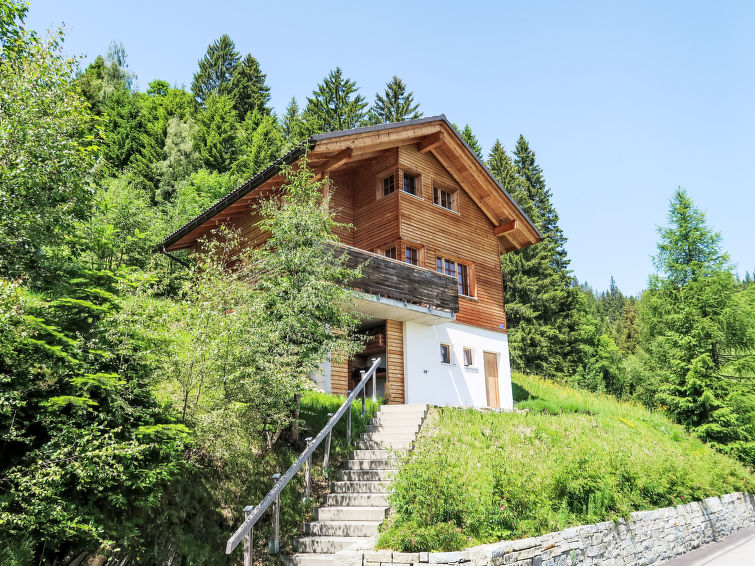 Foto van exterieur van Vakantiehuis Furna