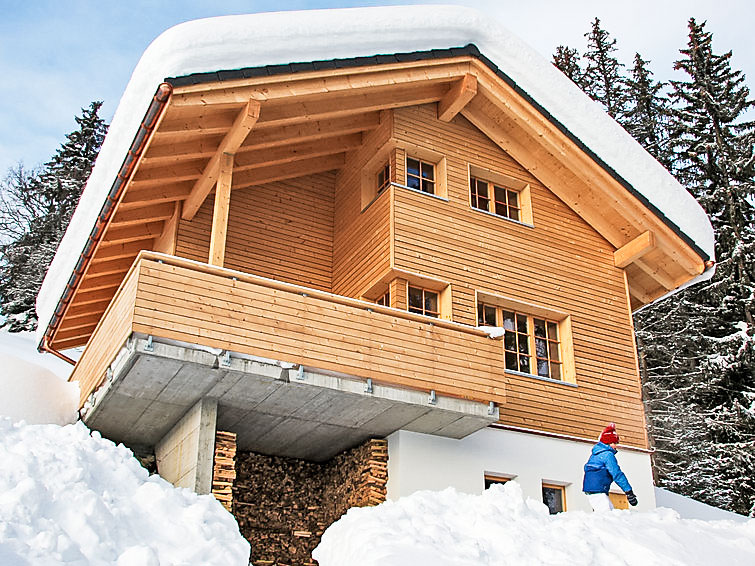 Foto van exterieur van Vakantiehuis Furnain de winter