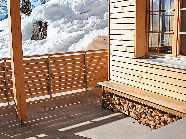 Foto van exterieur van Vakantiehuis Furnain de winter