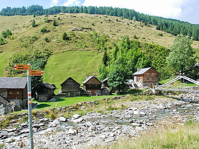 Foto van exterieur van Vakantiehuis Malvaglia