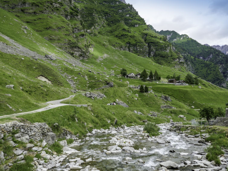 Foto van exterieur van Vakantiehuis Malvaglia