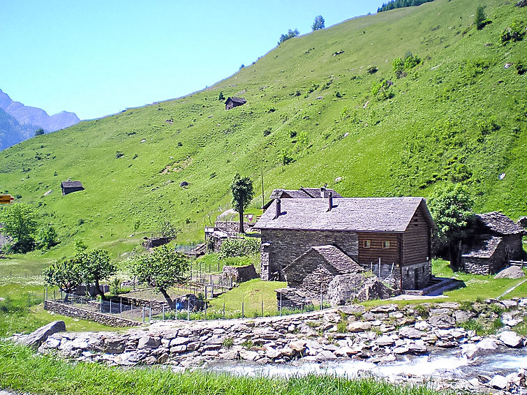 Foto van exterieur van Vakantiehuis Malvaglia