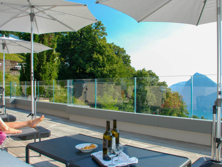 Foto van exterieur van Appartement Aldesago