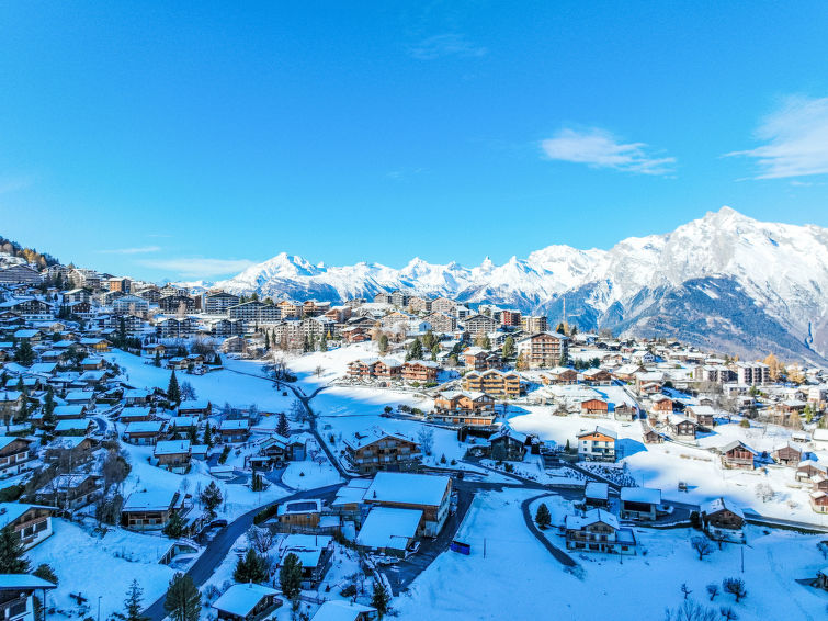Foto van omgeving van Vakantiehuis Nendazin de winter